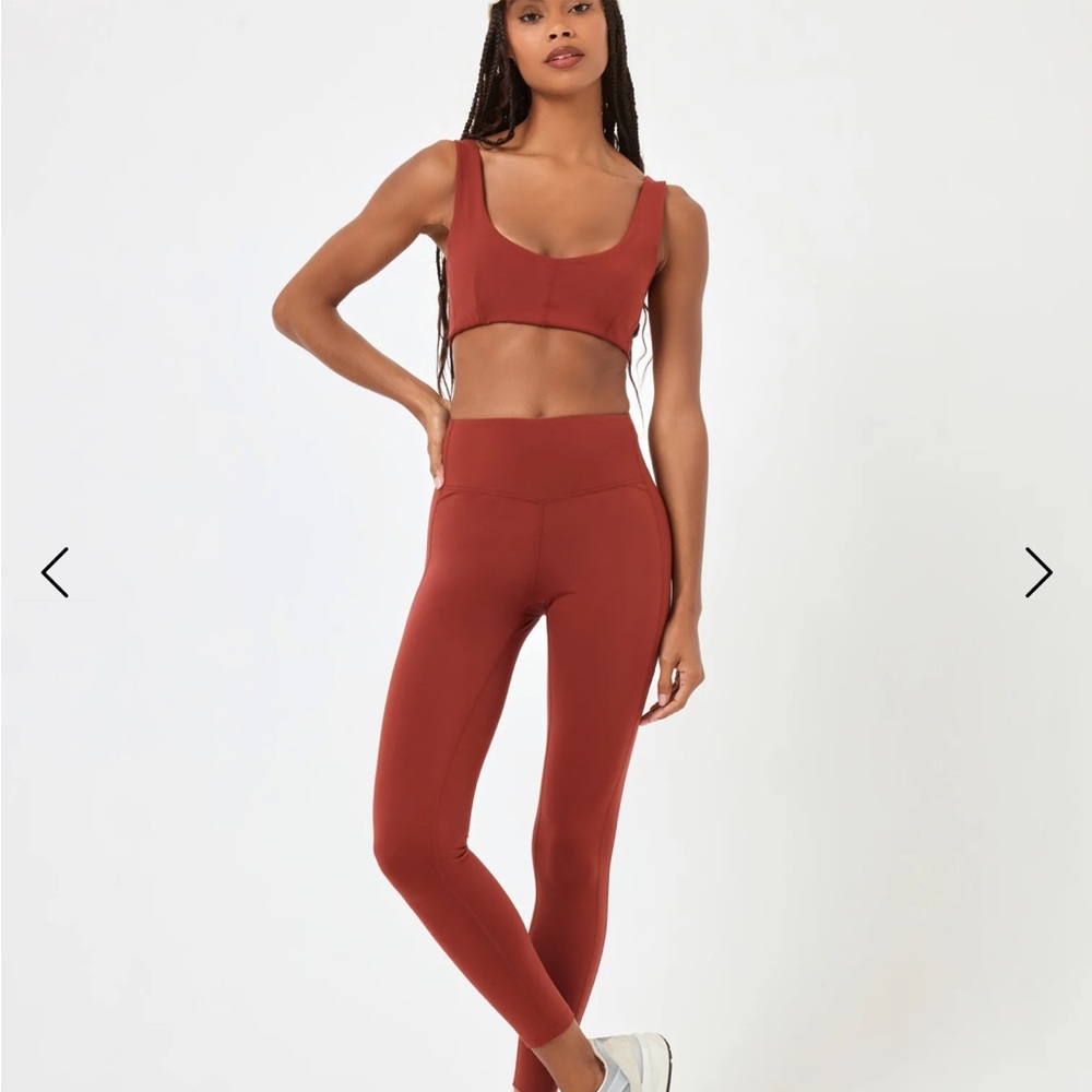 L Space Comeback Sports Bra Umber